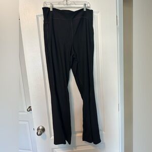 Old Navy Powersoft Ribbed Extra High Rise Super Flare pants